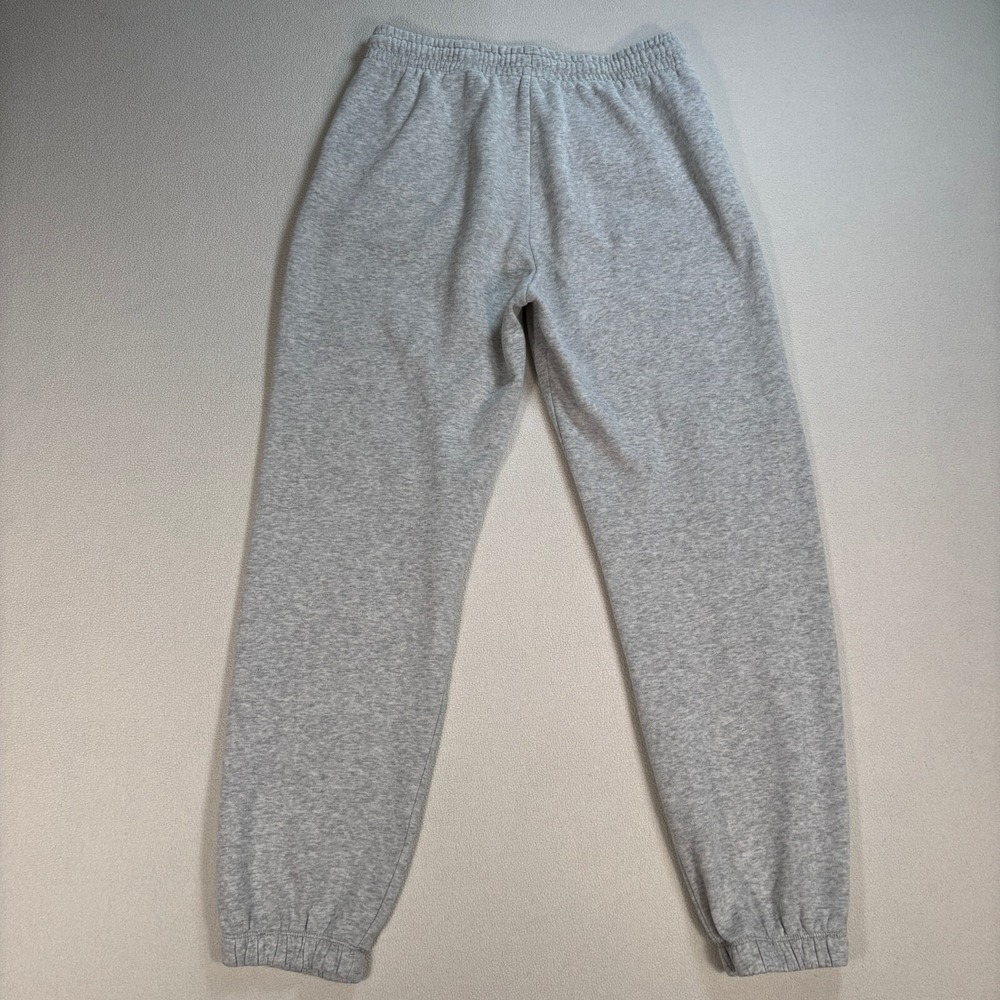 H&M Divided Harvard Sweatpants Men S Heather White Veritas Drawstring University - Picture 2 of 14